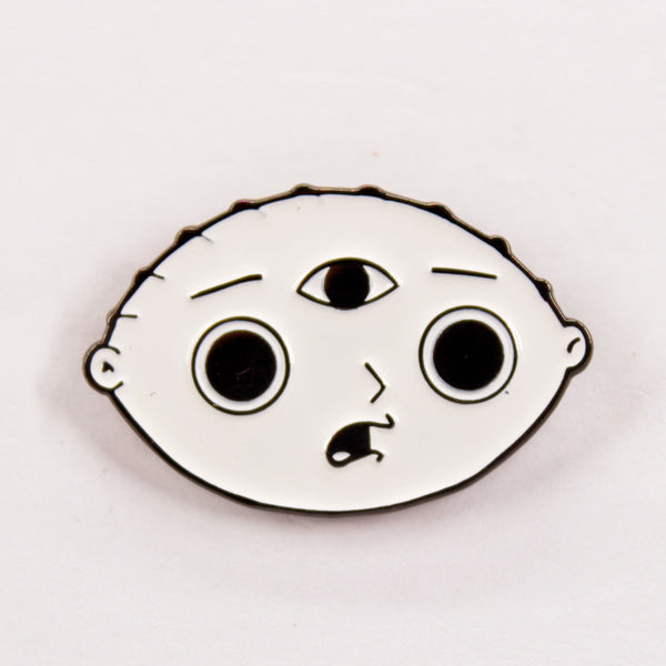 3 Eyed Baby Hat Pin