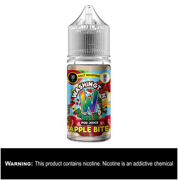 WASHINGTON FRUIT CO- SALT NIC- APPLE BITE 30ML